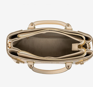 Sac à main pour femme en cuir PU de luxe avec logo personnalisé en usine, dernière tendance, fermeture à cadenas - Product Image 5