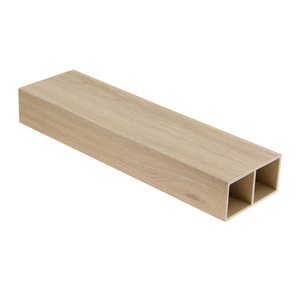 COOWIN WPC/PVC <span class=keywords><strong>legno</strong></span> e plastica composito divisorio <span class=keywords><strong>in</strong></span> <span class=keywords><strong>legno</strong></span> decorazione tubo Screening Design 100*50mm - Product Image 3