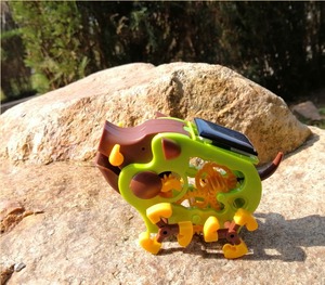 Juguete de robot solar para niños, juguete educativo con diseño de cerdo, jabalí salvaje, cerdo puercoespín - Product Image 2