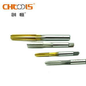 CHTOOLS HSS Machine TiN Enduit Acier Efficace Puce Remover Métrique Droite Cannelée <span class=keywords><strong>Tarauds</strong></span> <span class=keywords><strong>et</strong></span> Die Filetage Coupe Inoxydable - Product Image 1