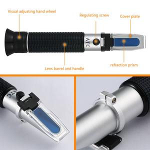 Manual 0-10% <span class=keywords><strong>refractometer</strong></span> brix 1.000-1.070SG ATD sal medidor de Salinidade da Água Do Mar a partir de 10 para 30C refratômetro portátil - Product Image 4