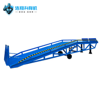 Rampe de quai mobile en acier robuste 10t 12t 15t 20t pour plateforme de travail, remorque de camion, chariot élévateur hydraulique et chargement de conteneurs