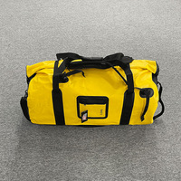 Sac de voyage imperméable en PVC de 120 L pour le camping et l'escalade en plein air |   Sac de voyage portable pour équipement de sauvetage aquatique, matériel de lutte contre les incendies et usage quotidien