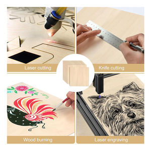 3*920*920mm Linde zum Lasers ch neiden für DIY-Ornamente und Modelle Zeichnen Malen Gravieren Holz verbrennung und Lasers ch neiden - Product Image 6