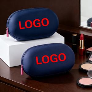 Nueva Bolsa de Maquillaje de Silicona Personalizada con Logotipo, Bolsa de Cosméticos de Viaje, Bolsa para Accesorios, Bolsa de Maquillaje, Organizador de Maquillaje Bonito - Product Image 5