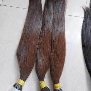 Vente en gros d'extensions de cheveux de ruban à pointe plate de kératine vietnamienne vierge 100% de 22 pouces meilleure qualité russe à double tirage pré-collé brut - Product Image 1