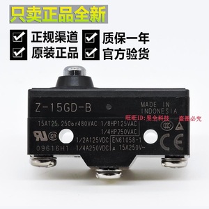   Microinterruptor Z-15GD-B 15A SPDT para máquina herramienta, elevador, freno y molde - Product Image 2