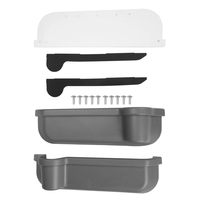 Accessoires de voiture YBJ, porte-gobelets pour porte avant, poches latérales pour porte, 2007-2021 pour Land Cruiser 70 71 75 76 78 LC79 FJ79