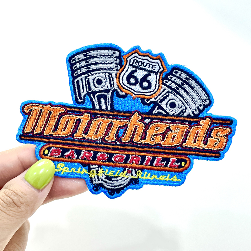 Embroidery Fabric Cloth Custom Patch Iron