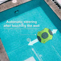 Minfu Dernier aspirateur robotique de nettoyage de piscine automatique sans fil Aspirateur de piscine creusée