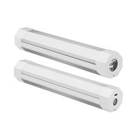 Lampe torche LED portable UYLED Q8T en aluminium, design octogonal unique, rechargeable par USB-C, magnétique, étanche IP44, 5 modes