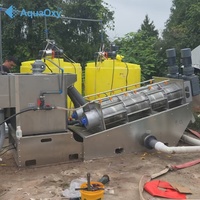 Séparateur solide-liquide pour boues d'épuration, presse à vis / déshydrateur à vis hélicoïdale, équipement de déshydratation des boues