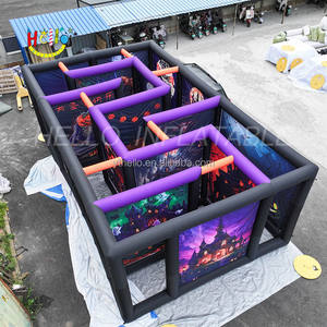 Nuevo diseño inflable <span class=keywords><strong>casa</strong></span> embrujada Halloween laberinto deporte juego Popular carnaval granja inflable laberinto maíz <span class=keywords><strong>Escape</strong></span> <span class=keywords><strong>Room</strong></span> - Product Image 2