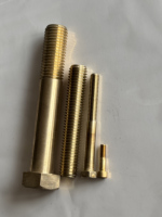 Écrous hexagonaux en bronze nickel-aluminium Yushung B150 C63000, tailles métriques et impériales