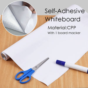 Foska PVC Amovible Mur Auto-adhésif Flexible Écriture Tableau Blanc <span class=keywords><strong>Film</strong></span> Autocollant avec marqueur Slef-adhésif tableau blanc rouleau - Product Image 3