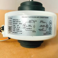 Moteur de ventilateur RPG15C-1 pour climatiseur 220-240V 19W, moteur à induction monophasé, étanche à la condensation, montage sur bride, fabriqué en Chine