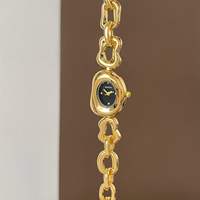 NAIDU 719 Montre Vintage Tendance pour Femme, Bracelet Bijou Mignon pour Étudiante, Montres Cool pour Femme au Design Original