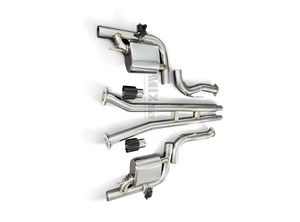 Système d'échappement Catback avec soupape intelligente pour Ford <span class=keywords><strong>Mustang</strong></span> 5.0L <span class=keywords><strong>V8</strong></span> Ajustement parfait Vente directe d'usine - Product Image 3