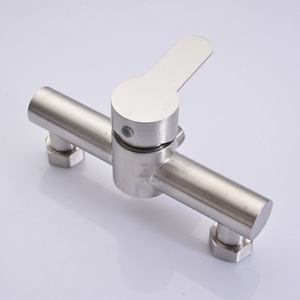 Robinet de douche mural en acier inoxydable Crane Crown 25 mm, monocommande, eau chaude et froide, pour salle de bain et baignoire - Product Image 1