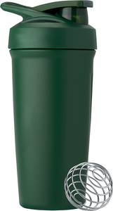 Mélangeur de protéines en acier inoxydable isolé de qualité supérieure, bouteille de supplément Shaker-métal et acier brossé sans BPA - Product Image 2