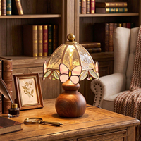 Lampe de Chevet Papillon Créative pour Chambre à Coucher, Décoration Simple et Élégante, Lampe de Table Rétro Antique d'Ambiance