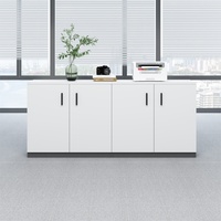 Mueble Archivador Modular de Melamina, Simple, Comercial e Industrial, para Oficina, Hogar, Escuela, Hospital, Almacenamiento en Pared, Comedor