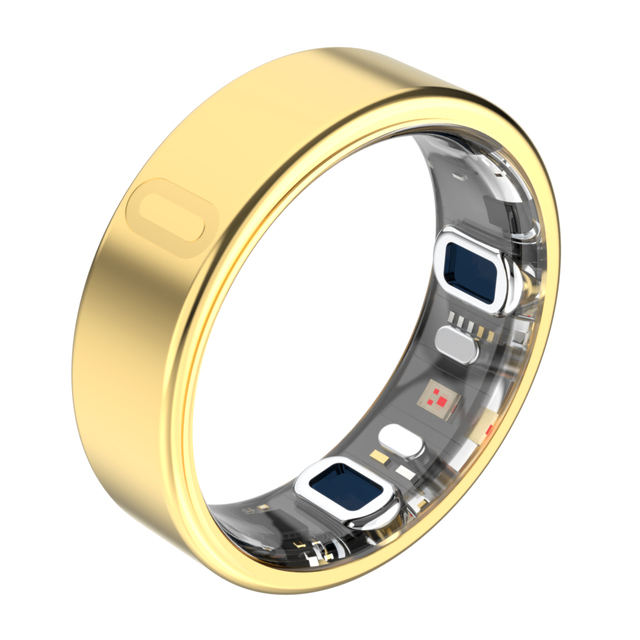 Wireless Charging Smart Ring Wearable Sleep Tracker Fitness Health Monitor IP68 Waterproof High End Smart Ring