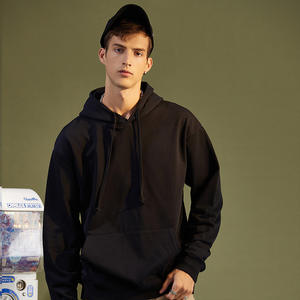 Spot Supply Custom European and American LOGO OEM & ODM Color sólido Impreso American Retro Wash Sudadera con capucha para mujeres y hombres - Product Image 3