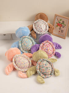 8cm simpatici grandi occhi piccola tartaruga peluche tartaruga portachiavi in morbido cotone bambola bambino Kawaii peluche portachiavi borsa - Product Image 6