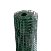 Clôture de ferme en treillis soudé galvanisé et recouvert de PVC avec services de pliage et de découpe pour poulaillers et cages à lapins