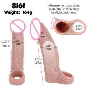 Extensor de Pene SXXY de 16 cm de Longitud, Retrasa la Eyaculación, Agrandador de Pene, Condón Grueso, Extensor de Pene, Funda para Pene, Juguetes Sexuales para Parejas - Product Image 2