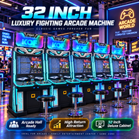 Usine Vente en Gros Borne d'Arcade Verticale à Monnayeur Street Fighter KOF Jeu de Combat Rétro