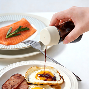 <span class=keywords><strong>Pot</strong></span> à huile d'olive écologique pour la cuisine, couvercle en verre de sodium et de calcium avec fonction anti-fuite, forme cylindrique pour le camping - Product Image 5