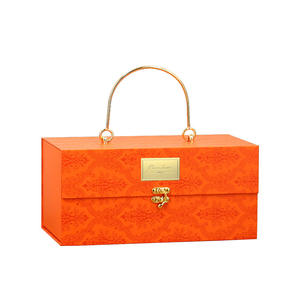 All'ingrosso confezione regalo di profumo vuoto personalizzato con manico in cartone di alta qualità per matrimonio scatole regalo regalo per regalo - Product Image 4