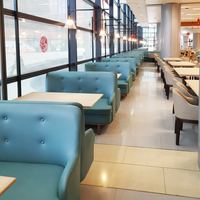 McDonalds Chair Mobilier de restaurant Ensemble table et chaises de salle à manger en bois pour restaurant et bars