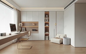 Armoires Modernes Autoportantes Personnalisées - Meubles de Chambre Écologiques et Anti-Humidité avec Montage Facile, Bibliothèques et Coiffeuses - Product Image 4