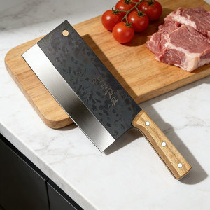 Couteau de cuisine en acier damas ultra tranchant <span class=keywords><strong>grand</strong></span> couperet à viande pour couper les os outil de cuisine de qualité supérieure - Product Image 4