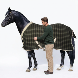 Conception personnalisée, pliable, imperméable, léger, durable, pour l'hiver, col haut, utilisation pour le dressage, 4 sangles pour les pattes, tissu en nylon, grande taille - Product Image 5