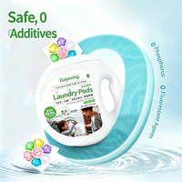 Capsules de lessive en stock pour l'élimination des odeurs de fumée, séchage en ombre, étiquette privée personnalisée, OEM, ODM, vente en gros