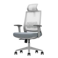Fauteuil de bureau ergonomique pivotant et inclinable en mousse, confortable, pour le travail, avec soutien lombaire, personnalisable, vente en gros