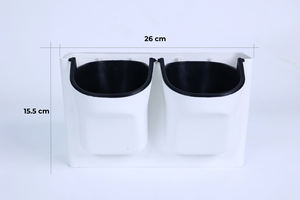 Fournisseur de pots de fleurs en plastique PP à double paroi, prix d'usine, vente en gros uniquement, jardin vertical durable et léger - Product Image 4