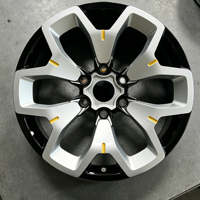 Llantas de Aleación de Aluminio Forjado Nuevas LEAD 5x100 6x139.7 Diseño Cóncavo Negro Brillante Garantía de 5 Años para BYD Tesla Model 3