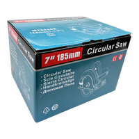 Scie circulaire industrielle LONSLEY 185 mm, 1050 W, machine à découper le bois électrique, angle et profondeur réglables pour la menuiserie