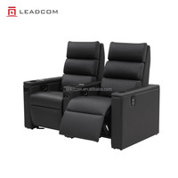 LEADCOM LS-818 VIP Fauteuil inclinable électrique en cuir, moderne, commercial, de luxe, pour cinéma, salle de cinéma, mobilier de cinéma à gravité zéro