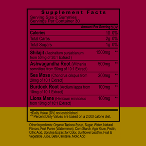 เยลลี่ชิลลาจิตแท้จากเทือกเขาหิมาลัย ผสมสาหร่ายทะเล ชิลลาจิต อัชวกันดา รากบูร์ด็อค เห็ดหลินจือ พร้อมกรดฟุลวิค - Product Image 2