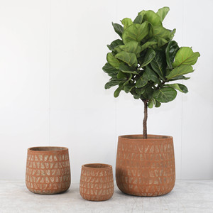 Maceta <span class=keywords><strong>de</strong></span> Cemento Extra Grande <span class=keywords><strong>de</strong></span> Estilo Nórdico, Resistente a la Corrosión, para Interiores/Exteriores, para Plantas Verdes - Product Image 2