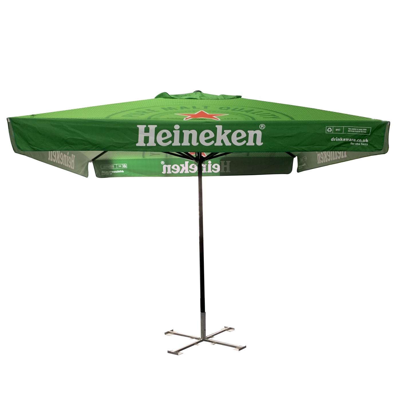 heineken patio umbrella for sale Large Rebound Centre Heineken beer patio umbrella |