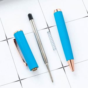 Multi-<b>Color</b> Ballpoint Capability Rotating Business Office Writing Metal <b>Pen</b> With Logo Printing - Product Image 4