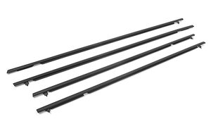 สายพานซีลหน้าต่าง Weatherstrip 4ชิ้น,สำหรับซีลประตูรถด้านนอกสีดำ - Product Image 6