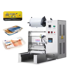 Máquina Selladora de Bandejas de Alimentos Semiautomática YT-400B Directo de Fábrica con Temporizador <span class=keywords><strong>Digital</strong></span> para Supermercados y Charcuterías - Product Image 2